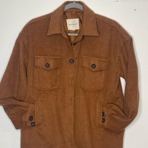 Thread & Supply Tan Shirt Jacket